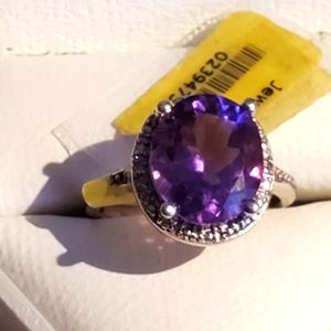 Genuine Amethyst ring